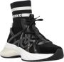 Pinko Stretch Sok Sneakers met Geborduurd Logo Black Dames - Thumbnail 5