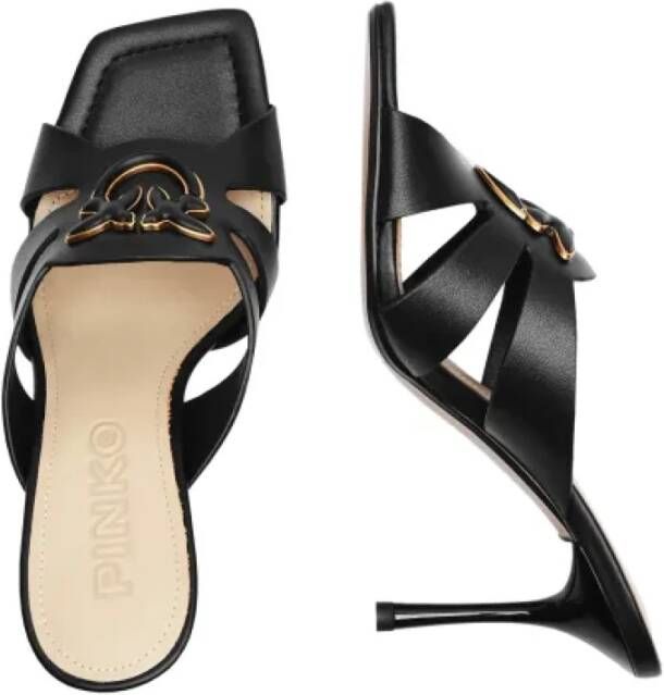 pinko Zwarte Sandalen Lisa 04 Black Dames