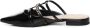 Pinko Zwarte Sandalen van Lakleer met Ketting Black Dames - Thumbnail 4