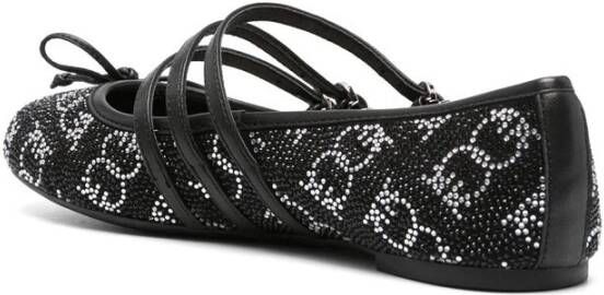 pinko Zwarte Schoenen met Strikdetail Black Dames