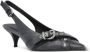 Pinko Zwarte Slingback Schoenen Gray Dames - Thumbnail 2