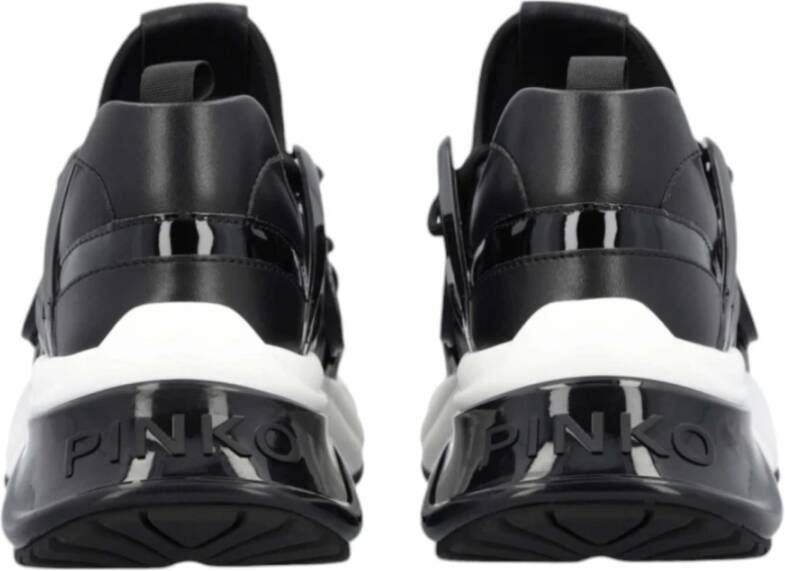 pinko Zwarte Sneakers voor Vrouwen Black Dames