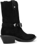 Pinko Puntige Western-stijl Laarzen Black Dames - Thumbnail 4