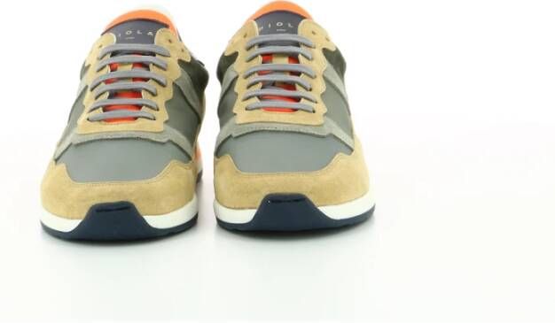 Piola Comfortabele Lage Sneakers Beige Heren