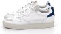 Piola Inti Lage Sneakers Leren Veters White Heren - Thumbnail 6