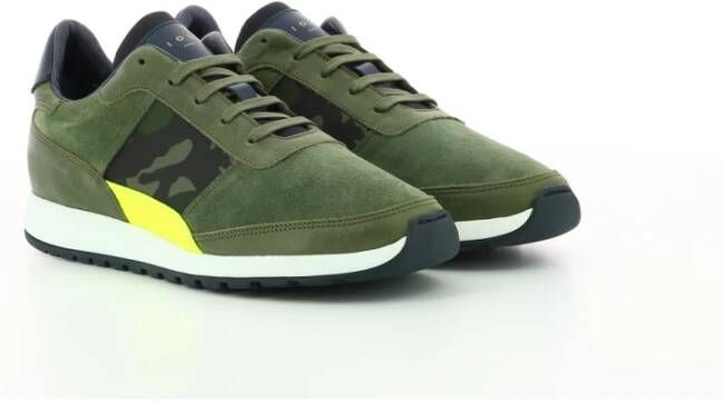 Piola Lage-top Callao Sneakers Green Heren