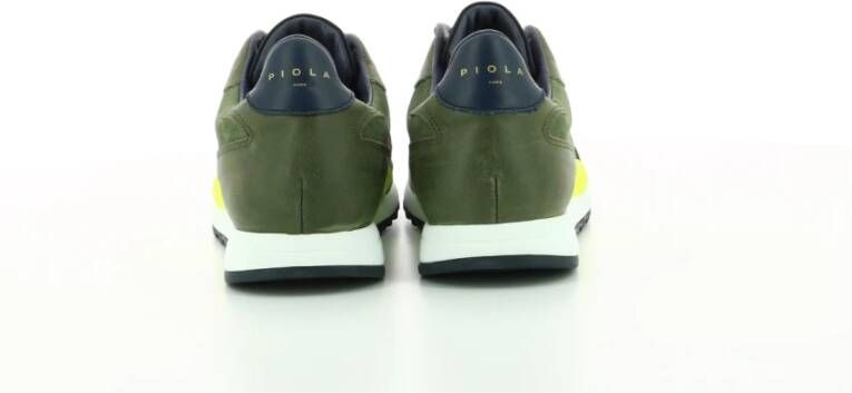 Piola Lage-top Callao Sneakers Green Heren