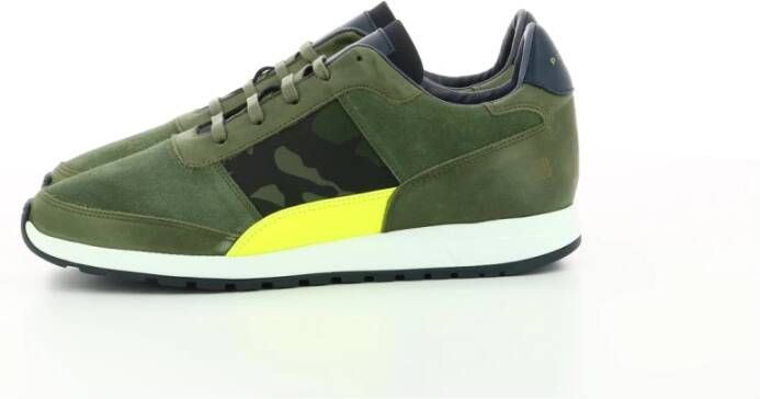 Piola Lage-top Callao Sneakers Green Heren