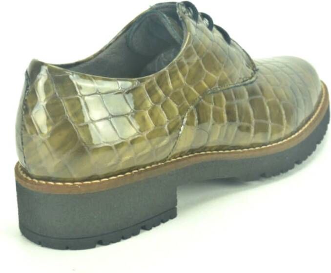 Pitillos Croco Lace Schoenen Green Dames