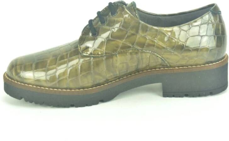 Pitillos Croco Lace Schoenen Green Dames