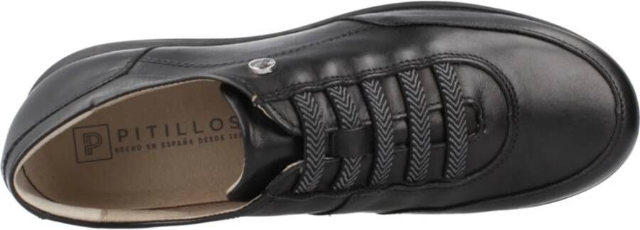 Pitillos Elastische Sportschoenen Black Dames