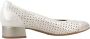 Pitillos Elastische Trim Pumps White Dames - Thumbnail 5