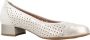 Pitillos Elastische Trim Pumps White Dames - Thumbnail 6