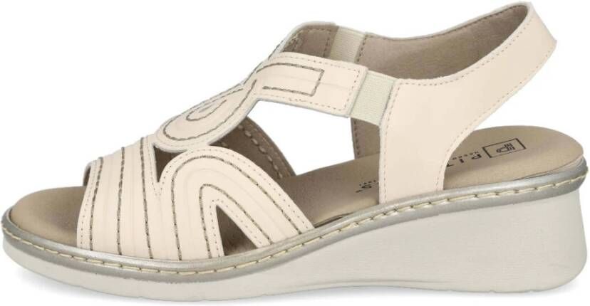 Pitillos Esparto wedges Beige Dames