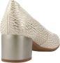 Pitillos Fantasie Holle Hak Pumps Beige Dames - Thumbnail 4