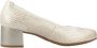 Pitillos Fantasie Holle Hak Pumps Beige Dames - Thumbnail 5