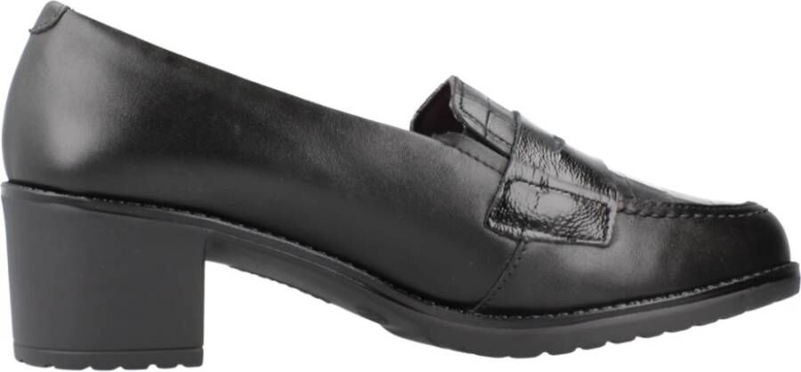 Pitillos Klassieke Mocasin Business Schoenen Black Dames