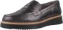 Pitillos Klassieke Mocasin Loafers Black Dames - Thumbnail 2