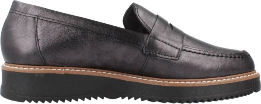 Pitillos Klassieke Mocasin Loafers Black Dames