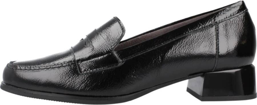 Pitillos Klassieke Mocasin Loafers Black Dames