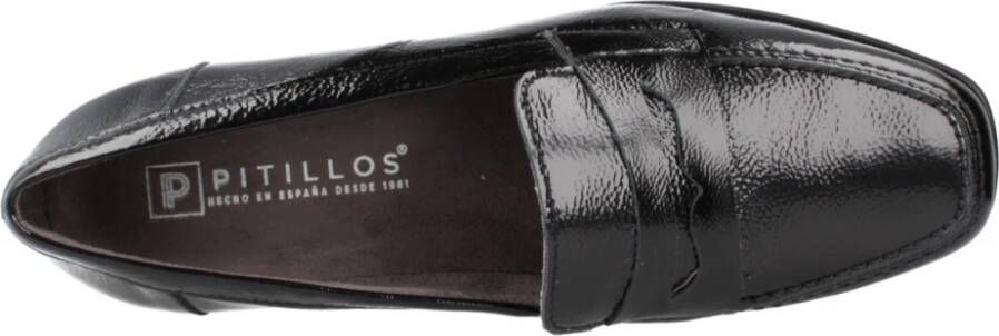 Pitillos Klassieke Mocasin Loafers Black Dames