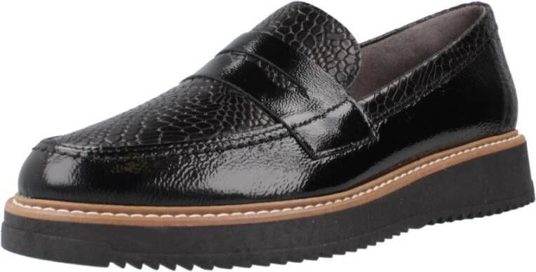 Pitillos Klassieke Mocasin Loafers Black Dames