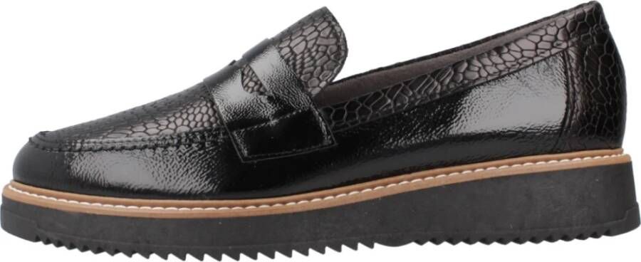 Pitillos Klassieke Mocasin Loafers Black Dames