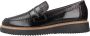 Pitillos Klassieke Mocasin Loafers Black Dames - Thumbnail 4