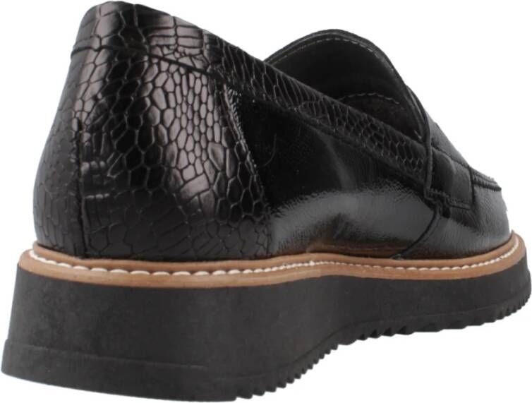 Pitillos Klassieke Mocasin Loafers Black Dames