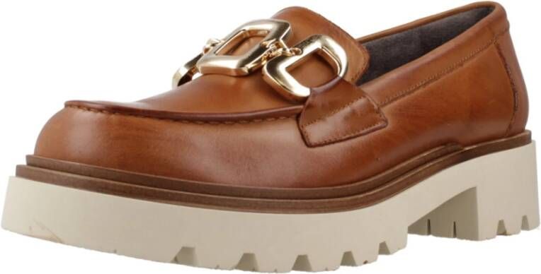 Pitillos Klassieke Mocasin Loafers Brown Dames