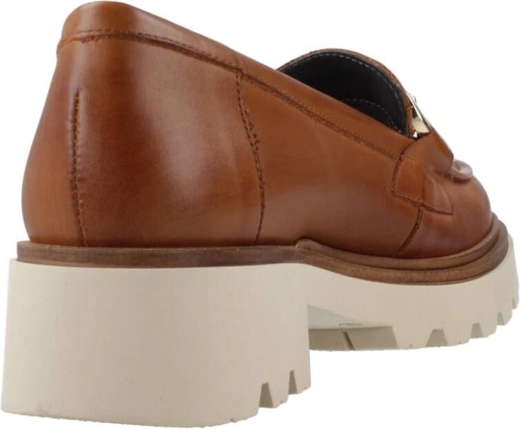 Pitillos Klassieke Mocasin Loafers Brown Dames