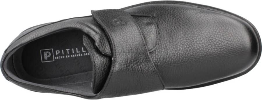 Pitillos Klassieke Velcro Business Schoenen Black Heren