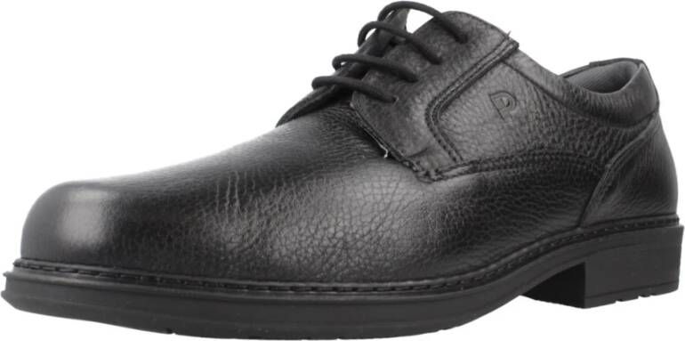 Pitillos Klassieke Veterschoenen 122P Blucher Black Heren