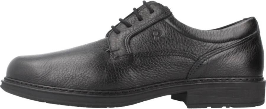 Pitillos Klassieke Veterschoenen 122P Blucher Black Heren