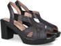 Pitillos Md2812 High Heels Black Dames - Thumbnail 2