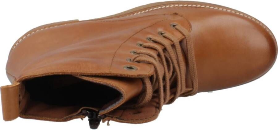 Pitillos Militaire Veterschoenen Brown Dames