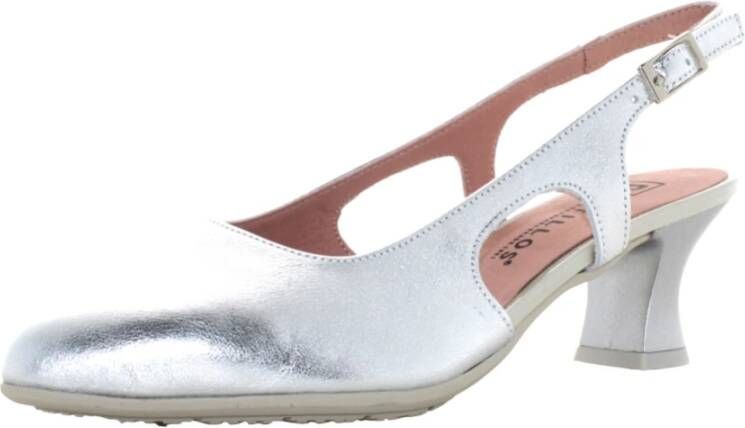 Pitillos Open-teen Decolletè Schoenen Gray Dames