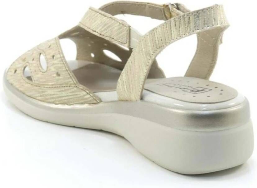 Pitillos Platte Sandalen Gray Dames