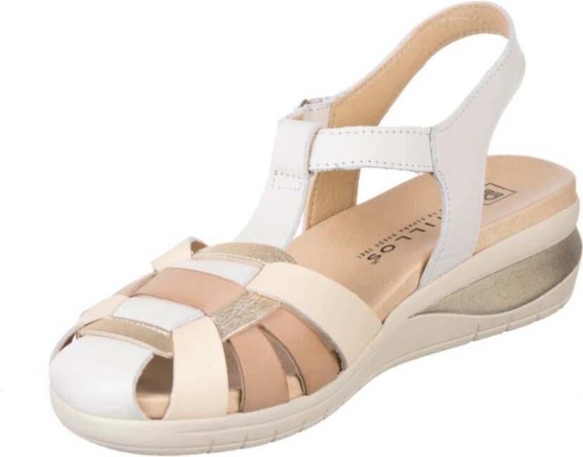 Pitillos Sandalen White Dames