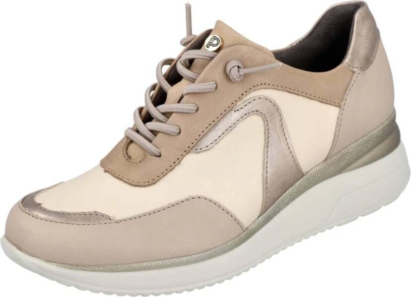 Pitillos Sneakers Beige Dames