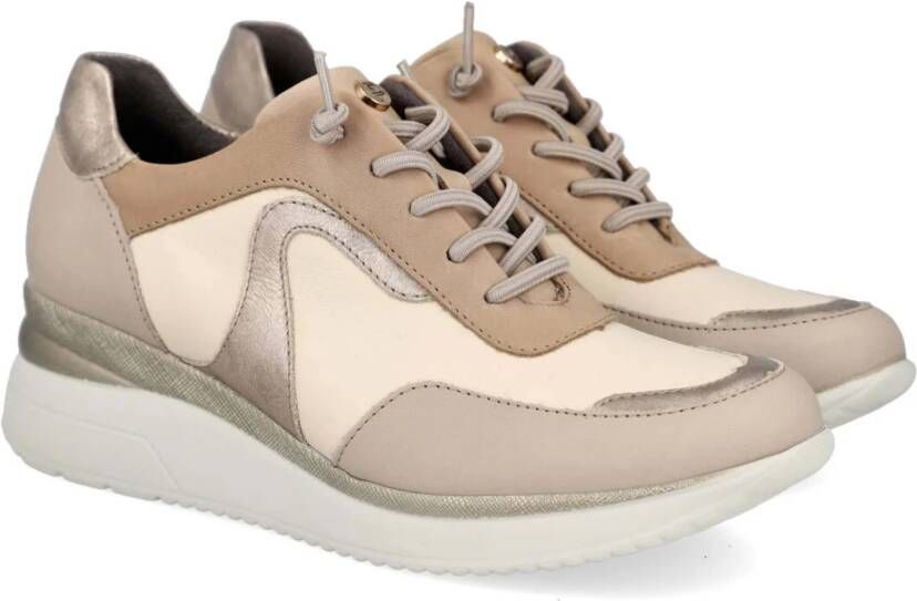 Pitillos Sneakers Beige Dames