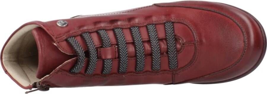 Pitillos Stijlvolle Lace-up Laarzen Red Dames