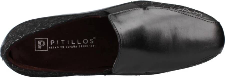 Pitillos Stijlvolle Loafers voor Mannen Black Dames