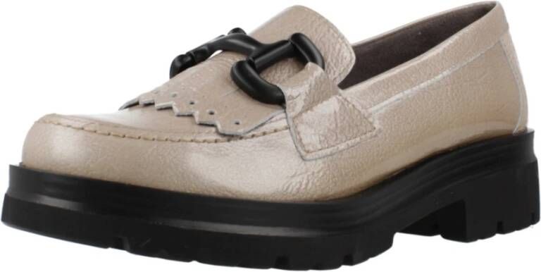 Pitillos Stijlvolle Mocasin Loafers Brown Dames