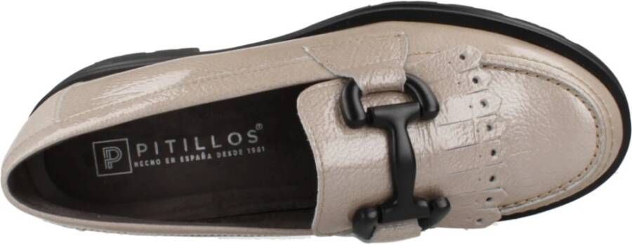 Pitillos Stijlvolle Mocasin Loafers Brown Dames