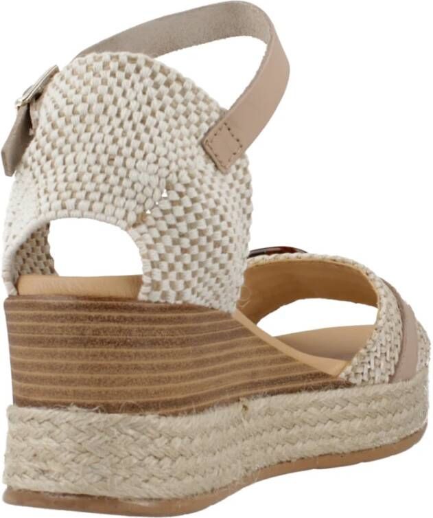 Pitillos Wedges Beige Dames