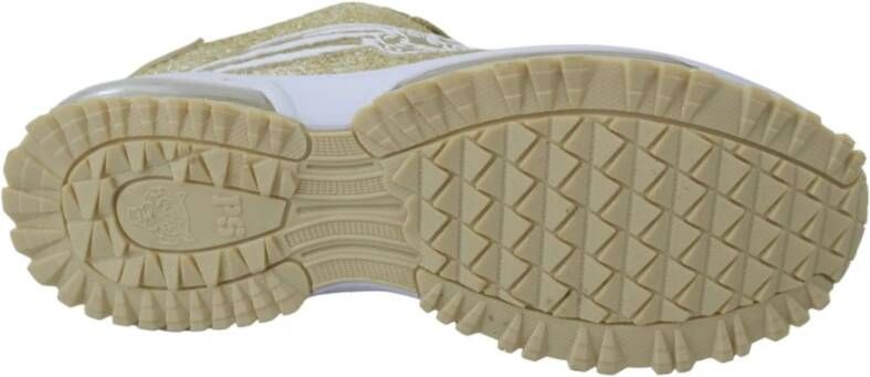 Plein Sport Gouden Gretel Sport Sneakers Geel Dames