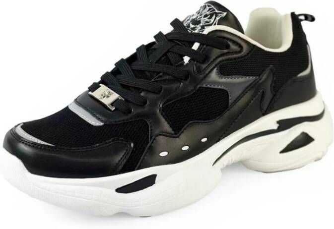 Plein Sport Heren Synthetische Rubber Sneakers Black Heren