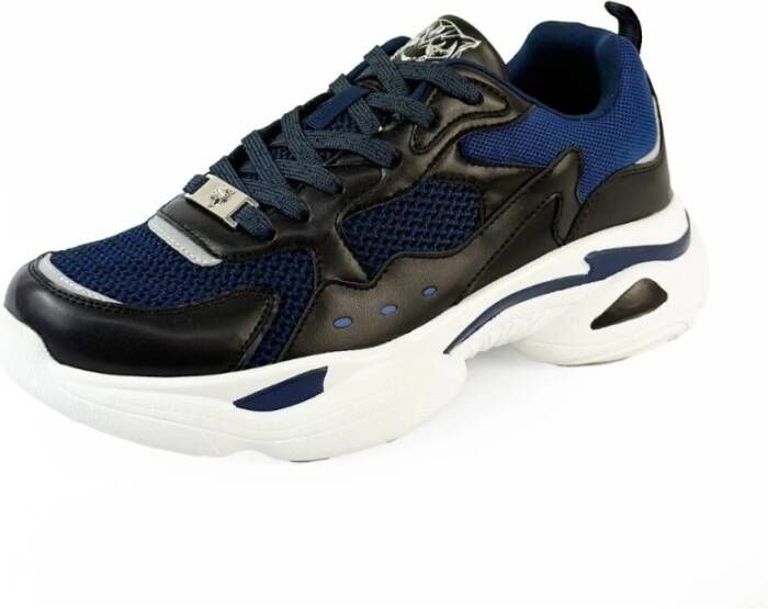 Plein Sport Heren Synthetische Sneakers Blue Heren