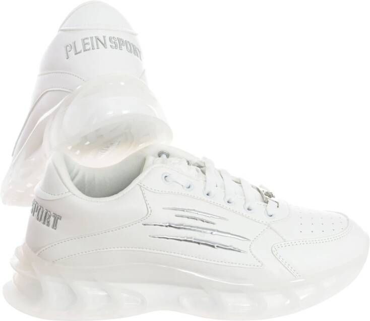 Plein Sport Sportieve Hoge Sneakers White Heren